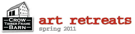 Crow Timber Frame Barn Art Retreats